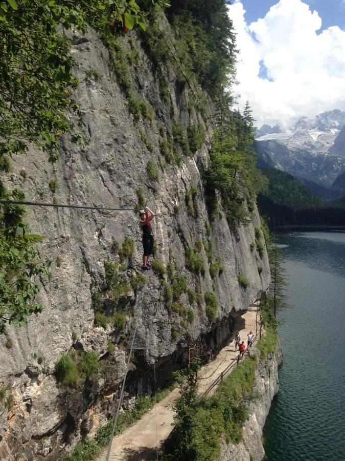 Ferienwohnung Stoablick - Barrierefrei Mit Bergblick Bad Goisern Exterior foto